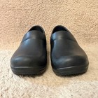 Crocs Neria Pro Ii Work Clogs Womens 7 Black Slip Resistant Nursing Chef Shoes