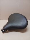 Vintage Mesinger Bike Saddle Leather Seat Schwinn Dx Hornet Tank Cruiser Bicycle