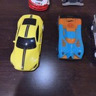 7 Loose Used 1 43 Scale Slot Racing Cars   1 Body - Mattel Warsteiner Artin 4   