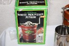 Vintage Salesman Sample White Mountain Mini Junior Ice Cream Freezer Maker