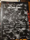 Disney The Lion King Broadway Show Tour Book program 1997