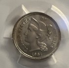 1881 3cn Three Cent Nickel Pcgs Pr67    cac 