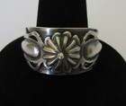 Native American Silver Handmade Fred Harvey Style Ring By Bobby Platero Sizes 8