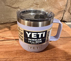 Yeti 14 Oz Rambler Mug Cosmic Lilac Retired Color Magslider Lid