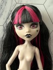 New Monster High Reel Drama Doll Draculaura Nude For Ooak