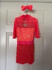 Weissman Dance Costume Orange Medium Child 