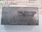 Lead Ballast From Adolf Hitler   s Yacht Ostwind Museum 2   x4    14 3oz Paperweight