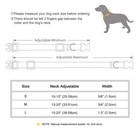 Nylon Personalized Dog Collar Waterproof Pet Collars Custom Id Nameplate S-m-l