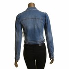 Maison Jules New Women s Destroyed Trucker Denim Jacket Top Tedo