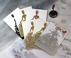 Laser Cut Glitter Pretty Girl Wedding Invitation Card Hollow Pearl Invitations