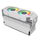 New Ram Cooler Dual 120mm Cooling Fan Help Argb For Computer Ddr 3 4 5 Memory