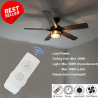 Universal Ceiling Fan Remote Control Kit 3 Speed Timer Hunter Honeywell - Us