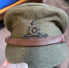 1941 Dated Royal Artillery Officer Service Dress Cap  Wool  Size Large