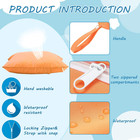 4 Pcs Wet Dry Bag For Baby Cloth Diapers Waterproof Wet Bag Washable Travel R   