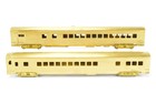 Ho Brass Nickel Plate Products C nw Chicago   Northwestern Baggage   Parlor Set