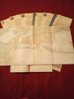 Vintage Nautical Charts  1980 To 1989  13 Charts