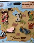 Disney Parks Pirates Of The Caribbean 5 Pin Set - New On Card