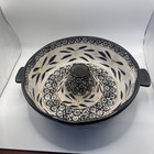 Temptations By Tara Old World Black Bundt Cake Pan 12in Ceramic Bakeware