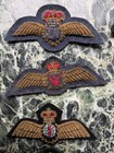 Wwii - Vietnam Rcaf Royal Canadian Air Force Wings Pilot Bullion Airborne Patch