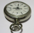 Harley Davidson  1912 Waltham Pocket Watch  Grade 820  18s 15j  Ss Sw Model 1883