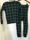 New Carter s Boys Plaid Pajama Set Snug Fit Long Sleeve Pants Many Sizes
