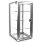 Glass Countertop Display Case Store Fixture Showcase With Front Lock