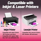 Pinkie Iron On Heat Transfer Paper For Dark T Shirts 10 Sheets 8 5x11  Dark P   