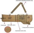 Tactical Rifle Bag Gun Range Padded Soft Carry Case Hunting Storage Backpack 29 