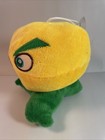 Plants Vs Zombies Yellow Shooter Stuffed Doll Plush W suction Cup Pvz 6 