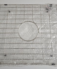 Houzer Wirecraft Bottom Sink Protector Grid Stainless Steel 19 5 8 X 14 1 2 New