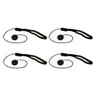 4x Lens Cover Cap Holder Keeper String Strap Rope For Canon Nikon Sony Camera