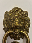 Solid Brass Door Knocker - Lion - Heavyweight - Made In Portugal