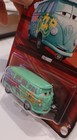 Disney Pixar Cars Movie Metal Diecast Fillmore Vw Green Bus Peace Love