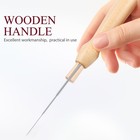  10 Pcs Felting Embroidery Poking Tool Handles For Wool Needles Tools Wood