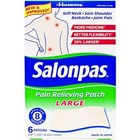 6 Pack Salonpas Pain Relieving Patch Large 5 67 X 3 62 6 Patches 36 Total