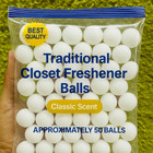 50 Balls Closet Freshener Deodorizer Balls Traditional Scent Home Storage Usage