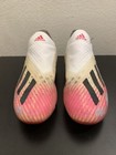 Adidas X 19 1 Fg White Pink Eg7180  Us 4 5 Football Soccer Cleats Used