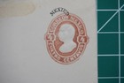 C 1880s Mexico 4c Red Postal Stationery Envelope Hidalgo Mint Embossed Unused