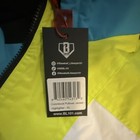 Bl101 Men s Colorblock Hooded 1 4 Zip Pullover Windbreaker Jacket Xl Pockets