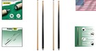 Billiard Cues 42 48 58      Durable 2-piece Wood Pool Sticks Set Of 2 4