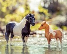 Nib Breyer Traditional Phantom And Misty Gift Set- Retired Fresh From New Case