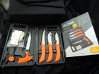 New Outdoor Edge Fieldpak 7 Piece Knife Game Processing Set With Case
