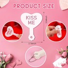 Julbear Valentine s Day Cookie Stencils  36 Pieces White 