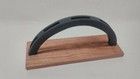 Rustic Knife Display Stand  For 5  Knives Knife Rack Wood Base Plastic Top
