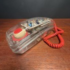 Vintage Lonestar Push Button Clear See Through Telephone Untested As Is