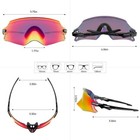 Cycling Sunglasses Sports Mtb Bike Glasses Uv400 Bicycle Eyewear Breathable