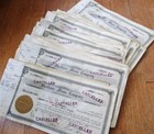 Strattons Mines mining Company 1923 Stock Certificates- 100 Pieces - Wallace  Id