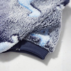 Pet Dog   Cat Fleece Dinosaur Print Warm Crew Neck Hoodie Pet Winter Sweatshirt