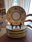 Vietri Solimene Camillo Positano 10  Yellow Chicken Dinner Plates Set Of 7 Euc 