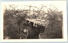 Wwi German Snipers Observation Post Trench Photograph